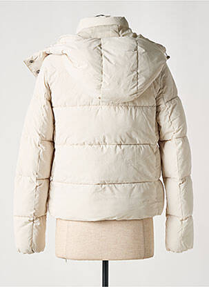 Doudoune a capuche a capuche beige CALVIN KLEIN femme