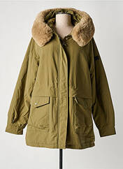 Parka vert BSB pour femme seconde vue