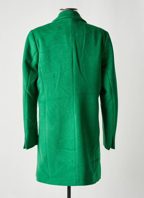 Manteau long vert SIGNE NATURE pour femme