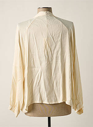 Gilet manches longues beige PAKO LITTO femme