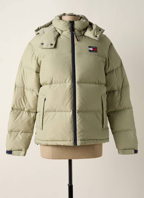 Doudoune a capuche a capuche vert TOMMY HILFIGER femme