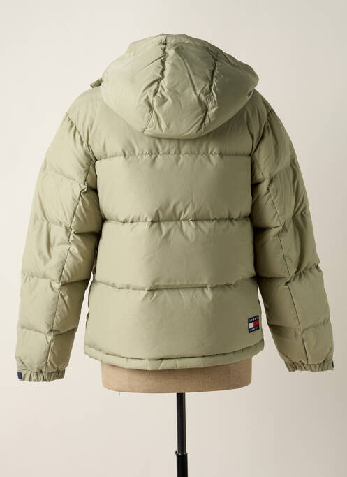 Doudoune a capuche a capuche vert TOMMY HILFIGER femme