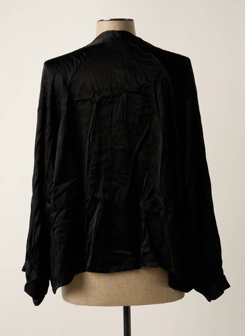 Gilet manches longues noir PAKO LITTO pour femme