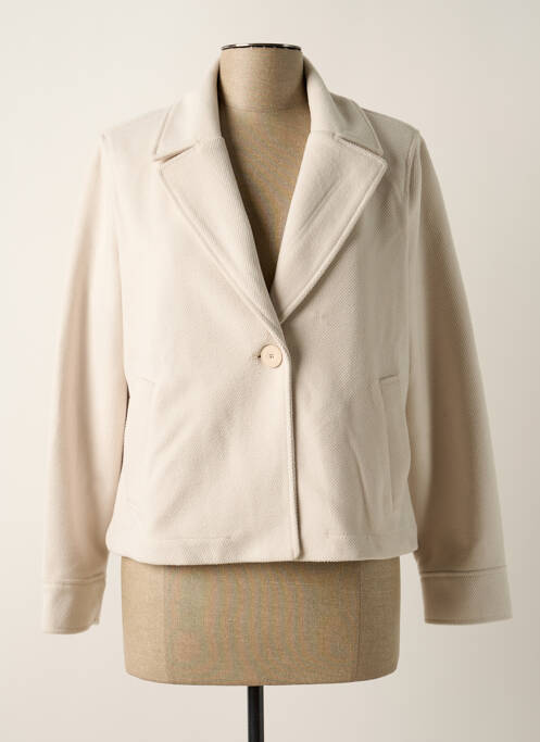 Veste chic blanc SIGNE NATURE pour femme