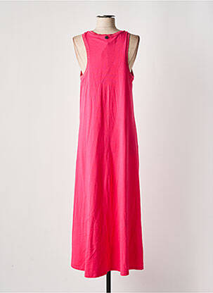 Robe longue rose BSB femme