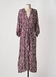 Robe longue violet GRACE & MILA femme