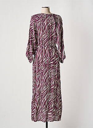 Robe longue violet GRACE & MILA femme