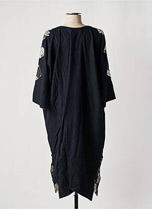 Robe mi-longue noir CHICOSOLEIL femme