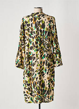 Robe mi-longue beige SIGNE NATURE femme