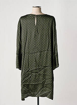 Robe mi-longue vert GRACE & MILA femme