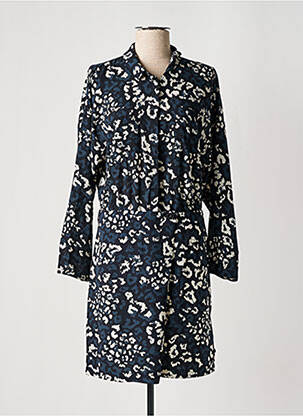 Robe mi-longue gris LE TEMPS DES CERISES femme