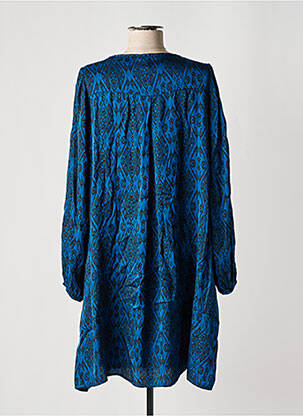 Robe mi-longue bleu PAKO LITTO femme