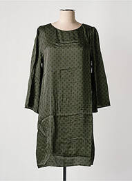 Robe mi-longue vert GRACE & MILA femme
