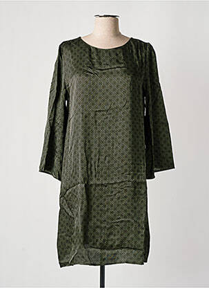 Robe mi-longue vert GRACE & MILA femme