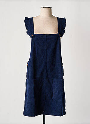 Robe mi-longue bleu LA PETITE FRANCAISE femme
