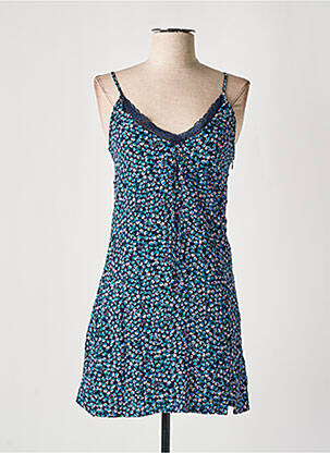 Robe courte bleu TOMMY HILFIGER femme
