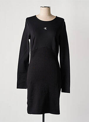 Robe mi-longue noir CALVIN KLEIN pour femme