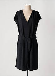 Robe mi-longue noir GRACE & MILA pour femme seconde vue