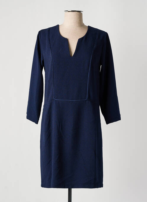 Robe courte bleu PAKO LITTO pour femme