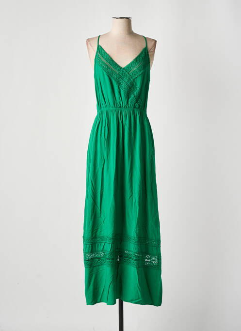 Robe longue vert FREEMAN T.PORTER pour femme