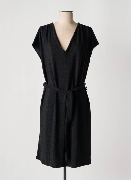 Robe mi-longue noir GRACE & MILA pour femme