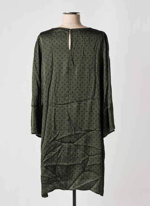 Robe mi-longue vert GRACE & MILA pour femme