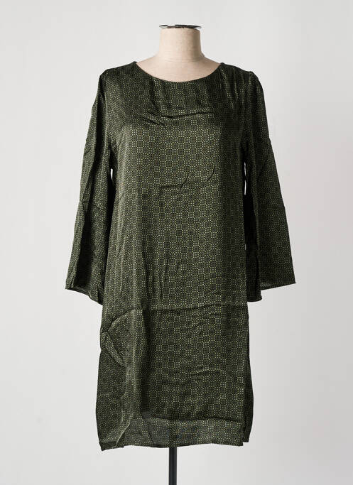 Robe mi-longue vert GRACE & MILA pour femme