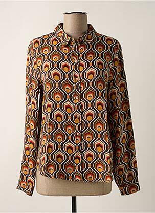 Chemisier marron FREEMAN T.PORTER femme