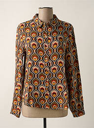 Chemisier marron FREEMAN T.PORTER femme