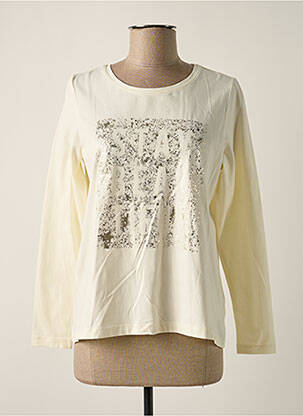 T-shirt beige SIGNE NATURE femme