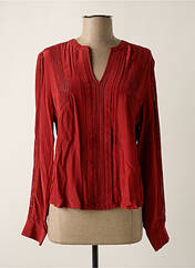 Blouse rouge FREEMAN T.PORTER pour femme seconde vue