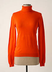 Pull col roulé orange VERO MODA pour femme seconde vue