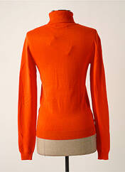 Pull col roulé orange VERO MODA pour femme seconde vue