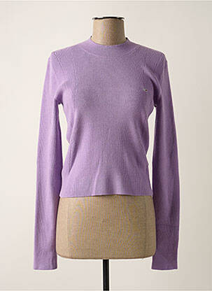 Pull violet TOMMY HILFIGER pour femme