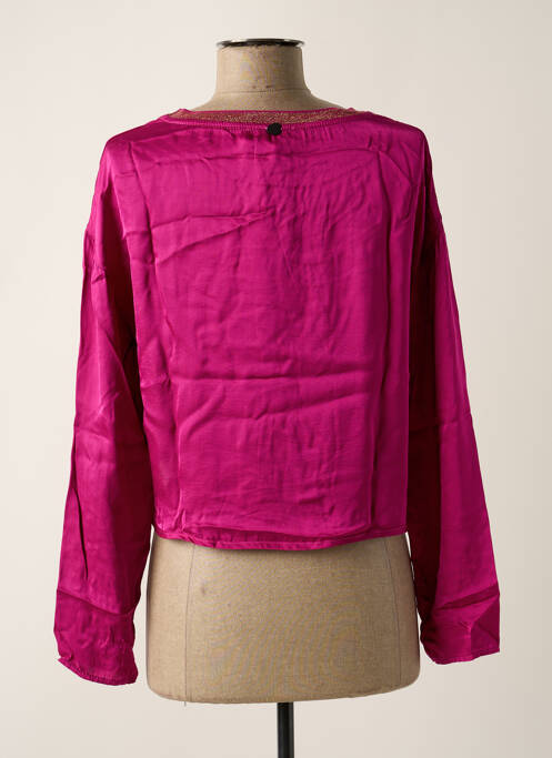 Blouse rose BSB pour femme