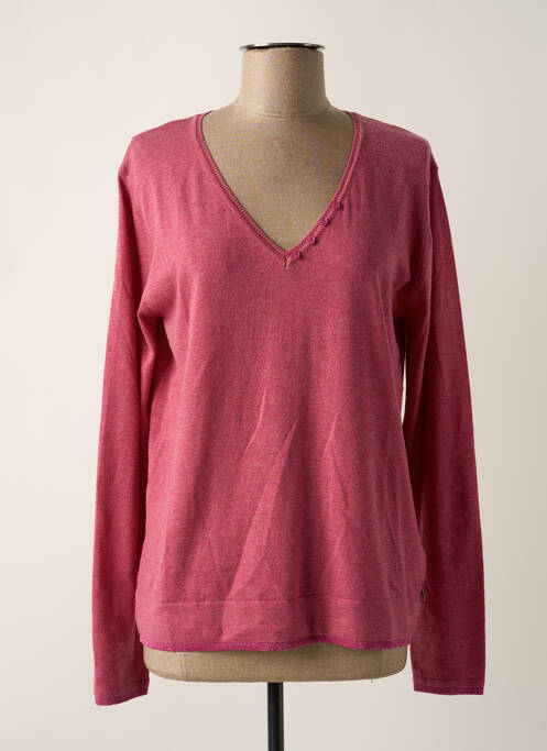 Pull rose FREEMAN T.PORTER pour femme