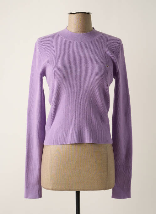 Pull violet TOMMY HILFIGER femme