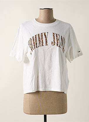 T-shirt blanc TOMMY HILFIGER femme