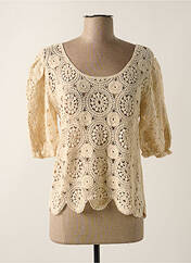 Top beige LA PETITE ETOILE pour femme seconde vue