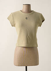 Top vert CALVIN KLEIN pour femme seconde vue