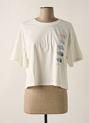 T-shirt beige THE NORTH FACE pour femme seconde vue