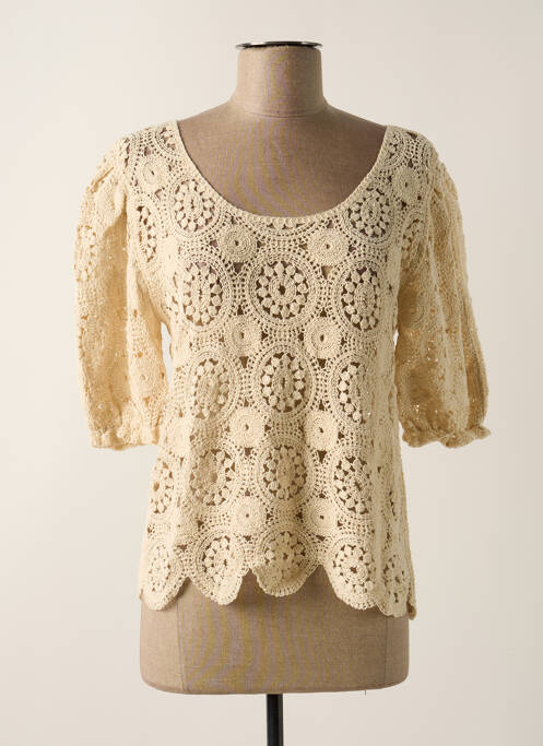 Top beige LA PETITE ETOILE pour femme