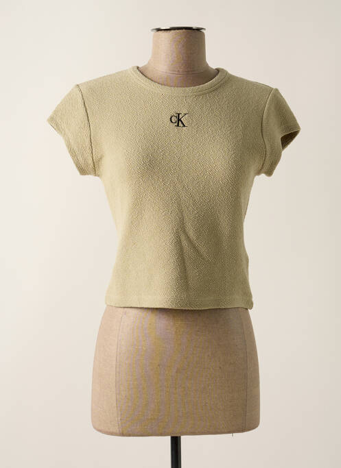 Top vert CALVIN KLEIN pour femme