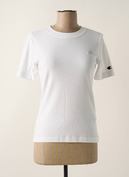 T-shirt blanc CHAMPION pour femme