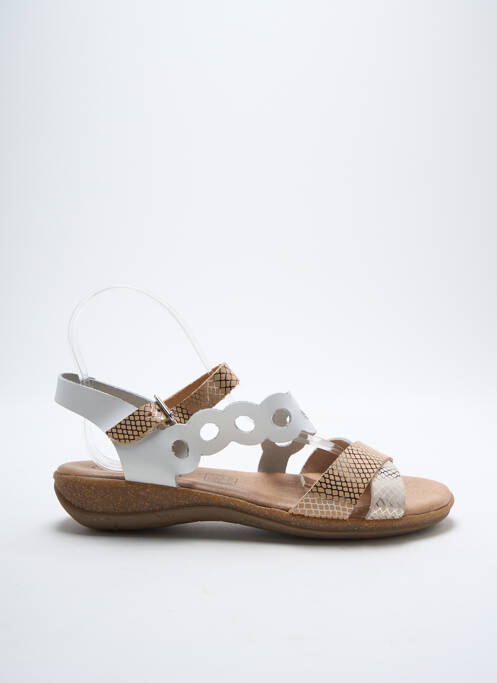 Sandales/Nu pieds blanc GEO-REINO pour femme