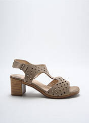 Sandales/Nu pieds beige ARIMA pour femme seconde vue