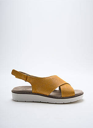 Sandales/Nu pieds jaune ALTEX pour femme