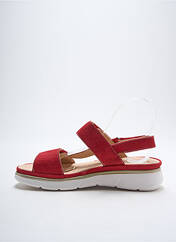 Sandales/Nu pieds rouge ROHDE pour femme seconde vue