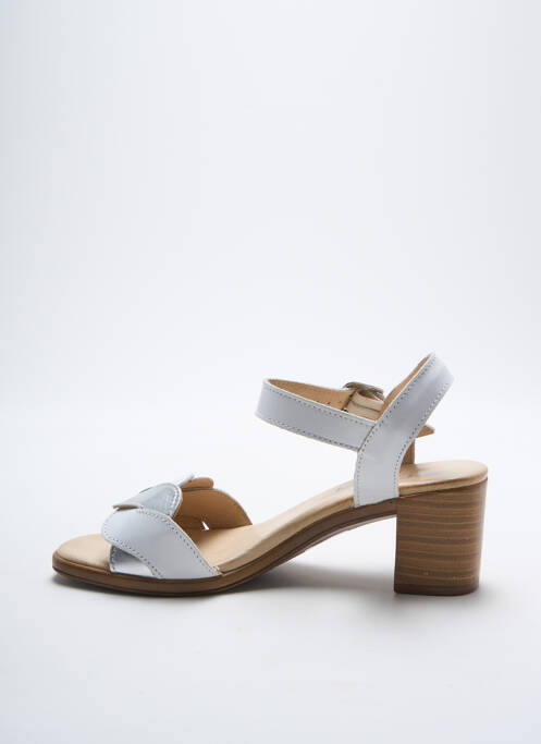 Sandales/Nu pieds argent ARIMA pour femme