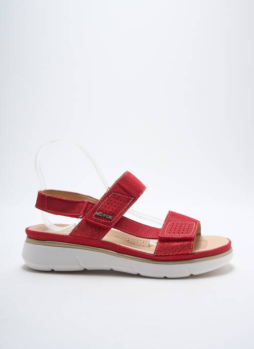 Sandales/Nu pieds rouge ROHDE pour femme